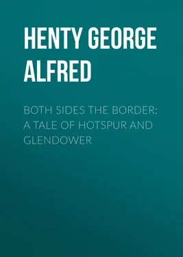 George Henty Both Sides the Border: A Tale of Hotspur and Glendower обложка книги