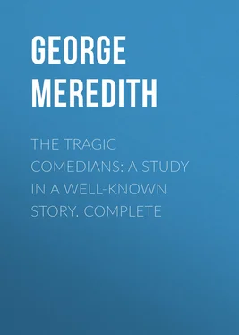 George Meredith The Tragic Comedians: A Study in a Well-known Story. Complete обложка книги