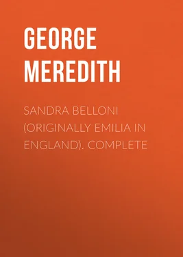 George Meredith Sandra Belloni (originally Emilia in England). Complete обложка книги