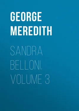 George Meredith Sandra Belloni. Volume 3 обложка книги