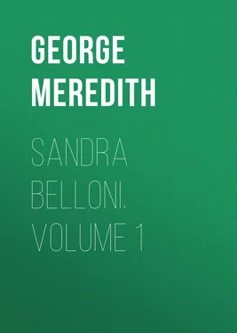 George Meredith Sandra Belloni. Volume 1 обложка книги