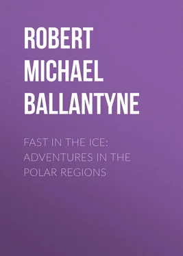 Robert Michael Ballantyne Fast in the Ice: Adventures in the Polar Regions обложка книги