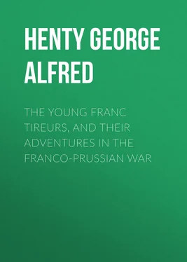 George Henty The Young Franc Tireurs, and Their Adventures in the Franco-Prussian War обложка книги