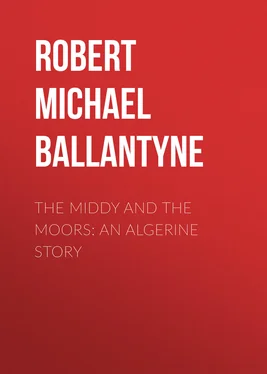 Robert Michael Ballantyne The Middy and the Moors: An Algerine Story обложка книги