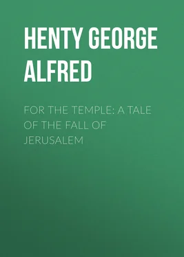 George Henty For the Temple: A Tale of the Fall of Jerusalem обложка книги