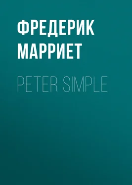 Фредерик Марриет Peter Simple обложка книги