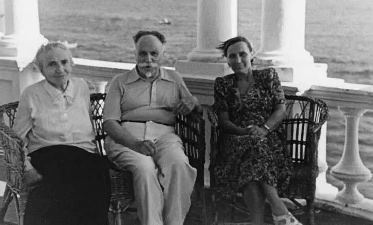 Сочи В гостях у Данилиных Снято во время поездки на России в 1948 г - фото 285