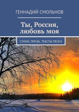 Геннадий Смольнов Ты, Россия, любовь моя. Стихи, проза, тексты песен обложка книги