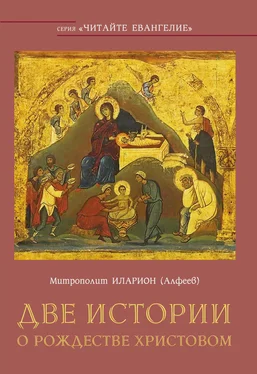 Иларион (Алфеев) Две истории о Рождестве Христовом обложка книги