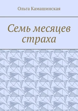 Ольга Камашинская Семь месяцев страха обложка книги