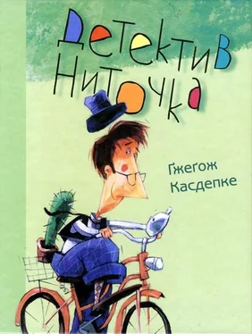 Ґжеґож Касдепке Детектив Ниточка обложка книги