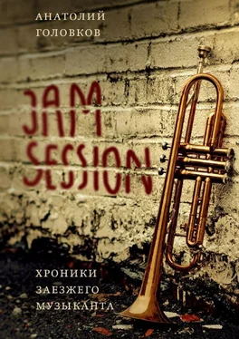 Анатолий Головков Jam session. Хроники заезжего музыканта обложка книги