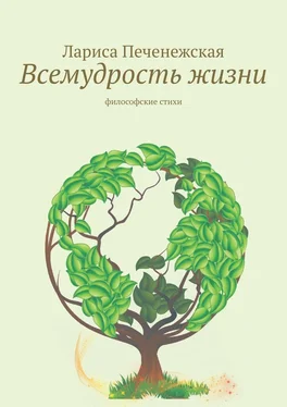 Лариса Печенежская Всемудрость жизни. Философские стихи обложка книги