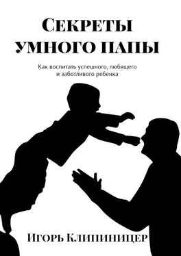 Игорь Клипиницер Секреты умного папы. Как воспитать успешного, любящего и заботливого ребенка обложка книги