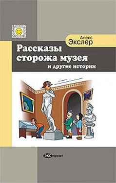 Алекс Экслер Рассказы сторожа музея обложка книги