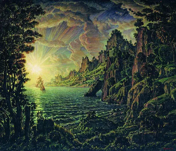 KF Bogaevski 1873 1943 Evening Sun What is telepathy The term of - фото 20