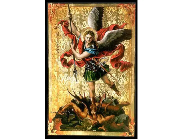 Archangel Michael When Mikhail defeated the snake opened the door in Hell so - фото 1