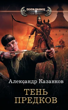 Александр Казанков Тень предков обложка книги