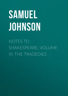 Samuel Johnson Notes to Shakespeare, Volume III: The Tragedies обложка книги