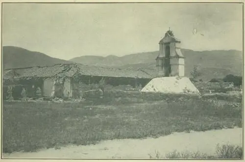 The Pala Chapel and Campanile Before the Restoration In this earlier account - фото 6