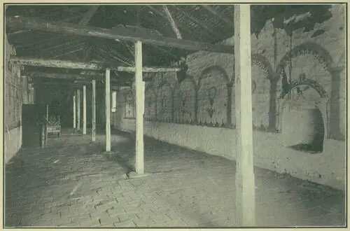 Interior of Pala Chapel Before the Restoration Showing the Old Indian Mural - фото 7