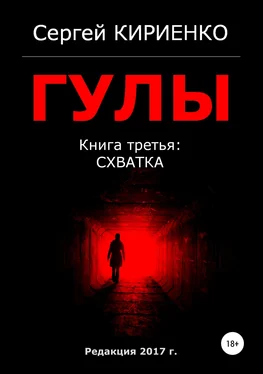 Сергей Кириенко Гулы. Книга третья: Схватка обложка книги