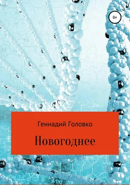 Геннадий Головко Новогоднее обложка книги