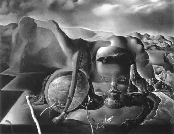 Salvador Dali The infinite mystery 1938 None of psychological - фото 24