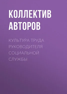 Коллектив авторов Культура труда руководителя социальной службы обложка книги