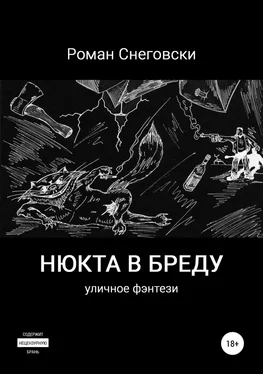 Роман Снеговски Нюкта в бреду обложка книги
