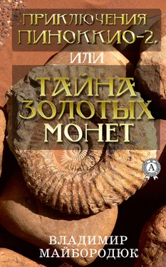 Владимир Майбородюк Приключения Пиноккио – 2, или Тайна золотых монет обложка книги