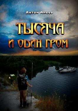 Антон Алеев Тысяча и один гром обложка книги