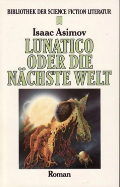 Isaac Asimov Lunatico oder Die nächste Welt обложка книги