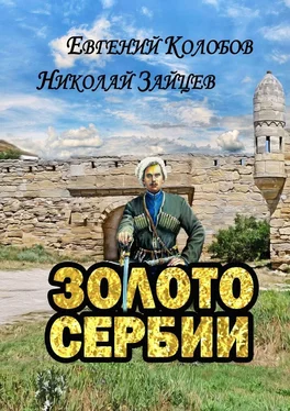 Евгений Колобов Золото Сербии обложка книги