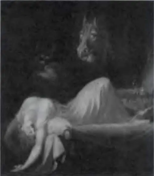 Фюсли Кошмар 1790 г Корявая фраза когдато поразила меня своим наивным - фото 8