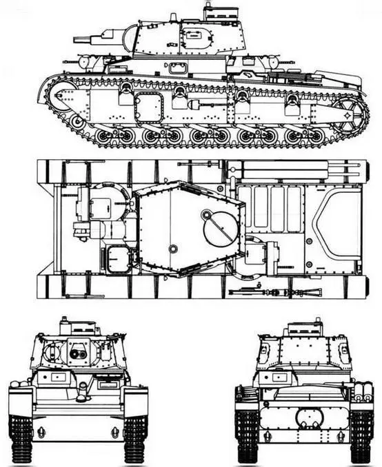 NbFz До 1940 года танки NbFz использовались в качестве учебных в одной из - фото 231