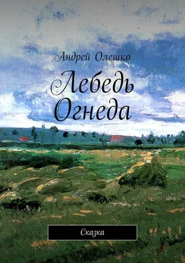 Андрей Олешко Лебедь Огнеда. Сказка обложка книги