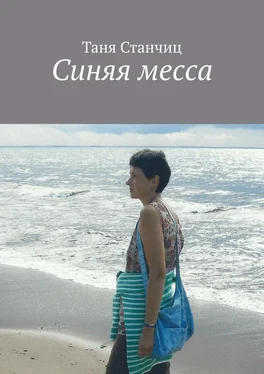 Таня Станчиц Синяя месса обложка книги