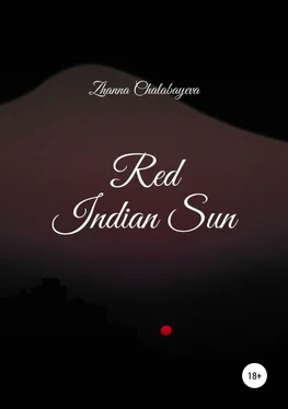 Zhanna Chalabayeva Red Indian Sun обложка книги