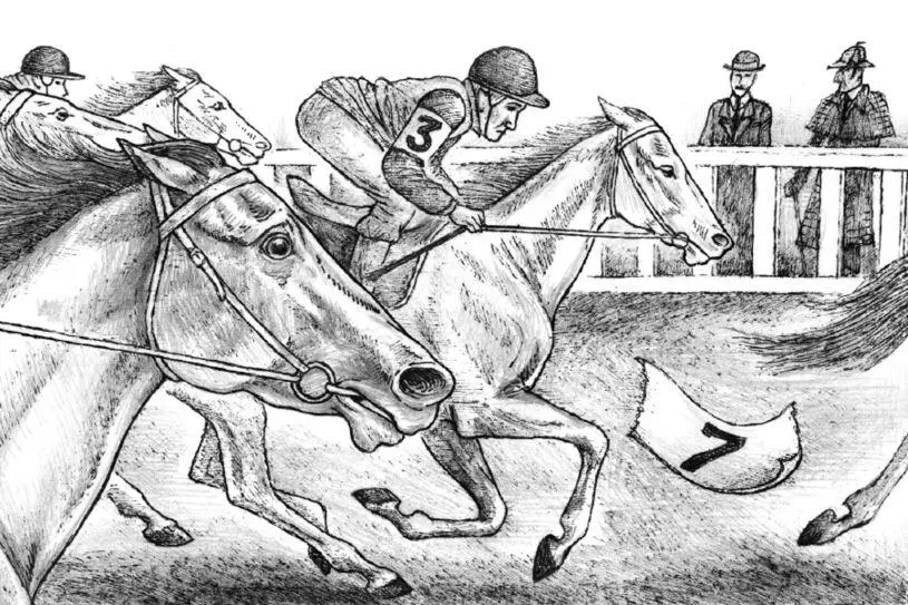Скачки вид испытания лошадей на резвость скорость по итогам которых - фото 22