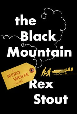 Rex Stout The Black Mountain обложка книги