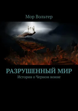 Мор Вольтер Разрушенный мир. История о Черном воине обложка книги