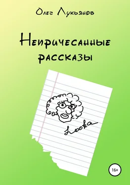 Олег Лукьянов Непричесанные рассказы обложка книги