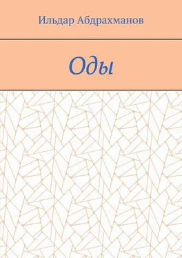 Ильдар Абдрахманов Оды. Сборник од обложка книги