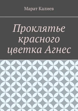 Марат Калиев Проклятье красного цветка Агнес обложка книги