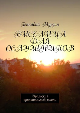 Геннадий Мурзин Виселица для ослушников. Уральский криминальный роман обложка книги