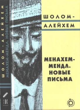 Шолом-Алейхем Менахем-Мендл. Новые письма обложка книги