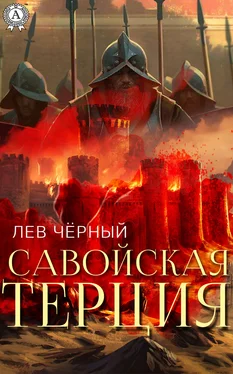 Чёрный Лев Савойская терция обложка книги