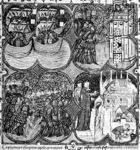 Рис 152 Миниатюра из книги Les Grandes Chroniques de France Paris якобы - фото 52