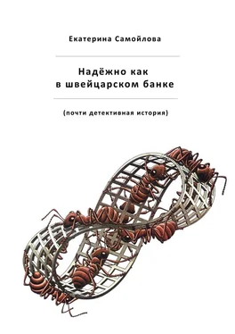 Екатерина Самойлова Надёжно, как в швейцарском банке. Почти детективная история обложка книги